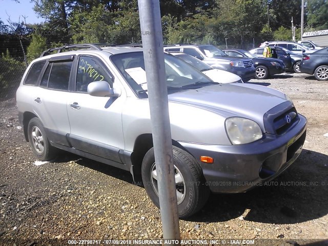 KM8SC73E56U103055 - 2006 HYUNDAI SANTA FE GLS/LIMITED SILVER photo 1