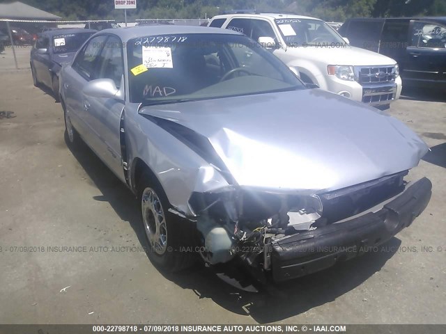 2G4WY55J421272233 - 2002 BUICK CENTURY LIMITED SILVER photo 1