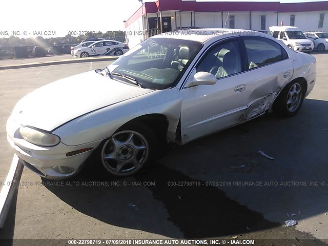 1G3GS64C534165491 - 2003 OLDSMOBILE AURORA 4.0 WHITE photo 2