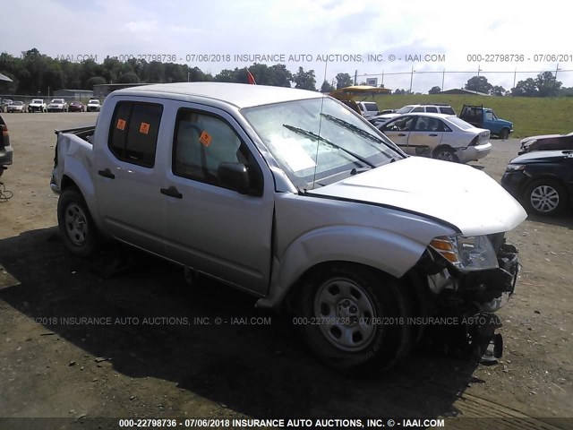 1N6AD0ER1FN761273 - 2015 NISSAN FRONTIER S/SV/SL/PRO-4X SILVER photo 1