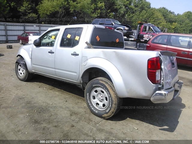 1N6AD0ER1FN761273 - 2015 NISSAN FRONTIER S/SV/SL/PRO-4X SILVER photo 3