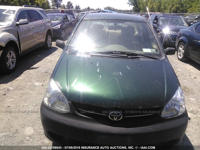 JTDAT123630270167 - 2003 TOYOTA ECHO GREEN photo 6