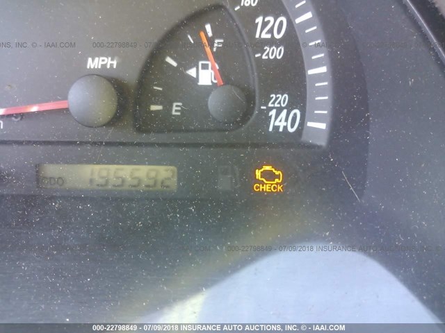 4T1BE32K14U262632 - 2004 TOYOTA CAMRY LE/XLE/SE Bordo foto 7