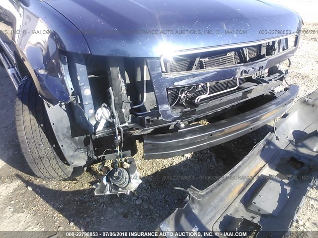 3GNMCGE09CG197218 - 2012 CHEVROLET AVALANCHE LTZ BLUE photo 6