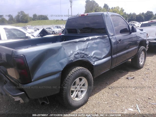 1GCEC14XX7Z178790 - 2007 CHEVROLET SILVERADO C1500 CLASSIC BLUE photo 6