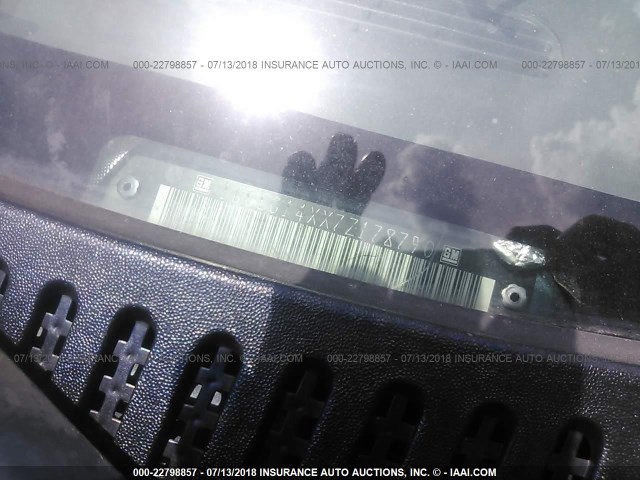 1GCEC14XX7Z178790 - 2007 CHEVROLET SILVERADO C1500 CLASSIC BLUE photo 9