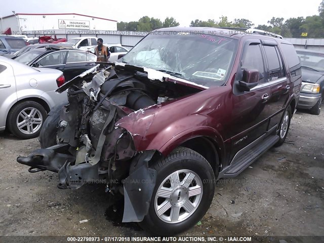 5LMFU27R53LJ38501 - 2003 LINCOLN NAVIGATOR MAROON photo 2