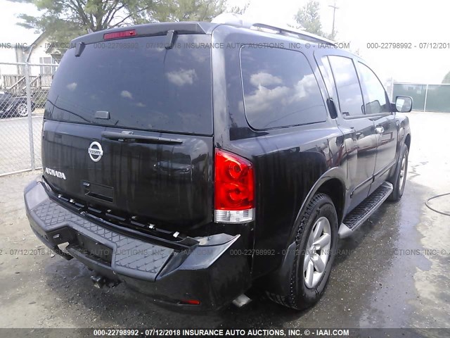 5N1AA0NC9EN609436 - 2014 NISSAN ARMADA SV/SL/PLATINUM BLACK photo 4