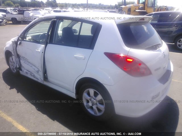 3N1BC1CP1AL379659 - 2010 NISSAN VERSA S/SL WHITE photo 3