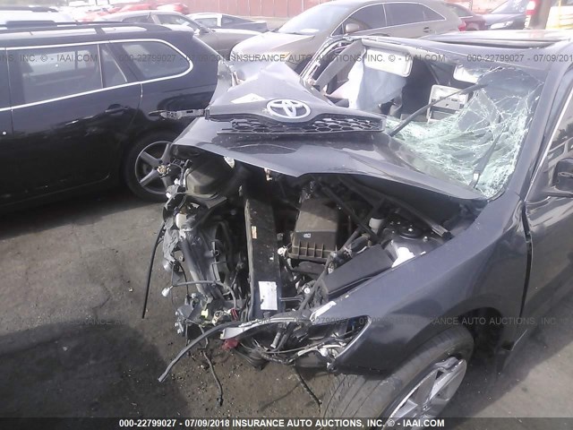 4T1BF1FK3CU577233 - 2012 TOYOTA CAMRY SE/LE/XLE GRAY photo 6