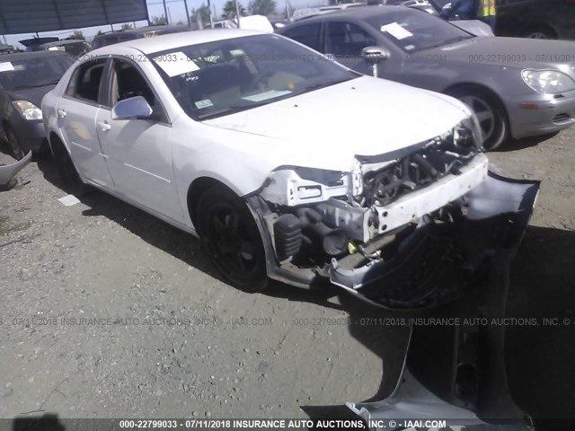 1G1ZB5E01CF279623 - 2012 CHEVROLET MALIBU LS WHITE photo 1