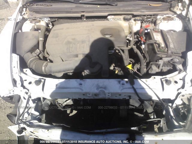 1G1ZB5E01CF279623 - 2012 CHEVROLET MALIBU LS WHITE photo 10