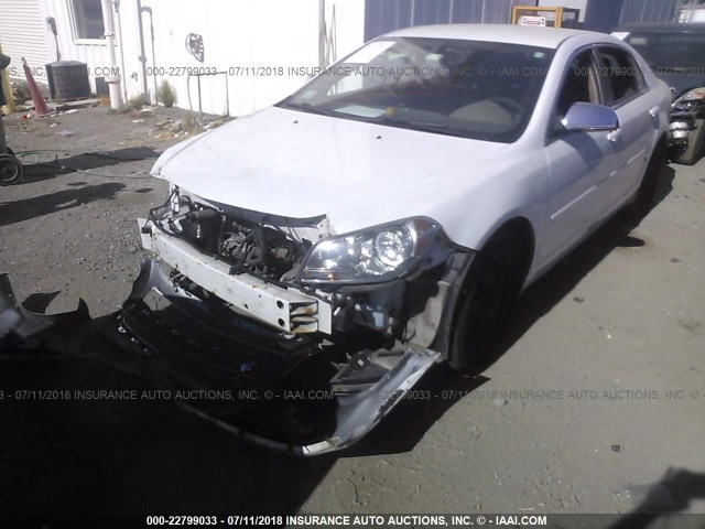 1G1ZB5E01CF279623 - 2012 CHEVROLET MALIBU LS WHITE photo 6