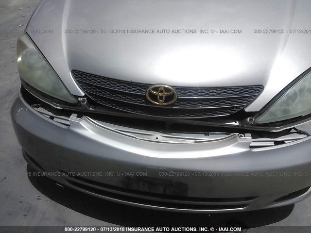 JTDBE30K820003258 - 2002 TOYOTA CAMRY LE/XLE/SE Qızıl foto 6