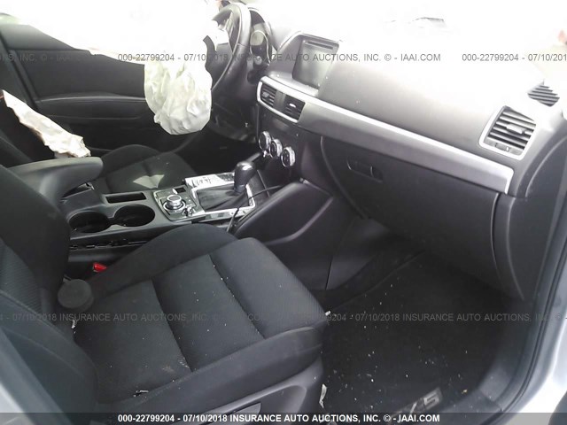 JM3KE2CY2G0836868 - 2016 MAZDA CX-5 TOURING SILVER photo 5