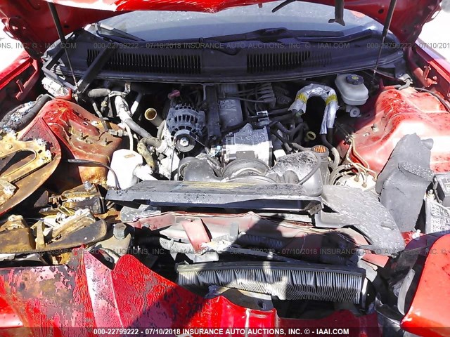 2G2FS32KX22122293 - 2002 PONTIAC FIREBIRD RED photo 10