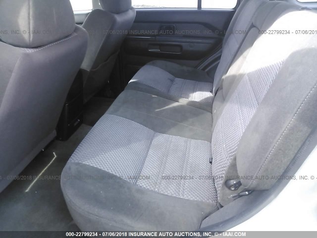 JN8DR09Y04W920833 - 2004 NISSAN PATHFINDER LE/SE SILVER photo 8