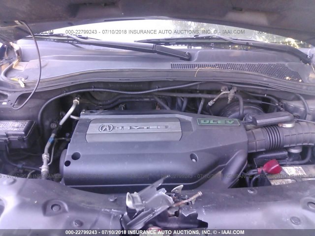 2HNYD18632H506405 - 2002 ACURA MDX TOURING PURPLE photo 10