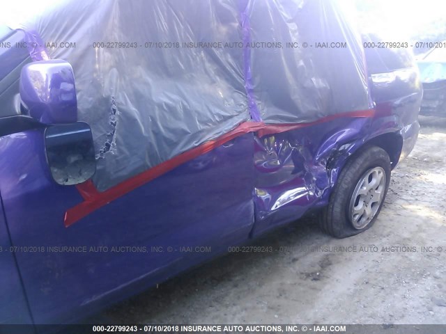 2HNYD18632H506405 - 2002 ACURA MDX TOURING PURPLE photo 6