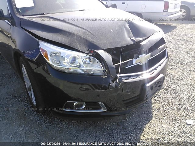 1G11E5SA9DU124199 - 2013 CHEVROLET MALIBU 2LT BLACK photo 6