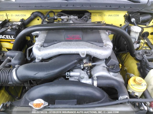 2S3TD62V146100328 - 2004 SUZUKI VITARA LX YELLOW photo 10