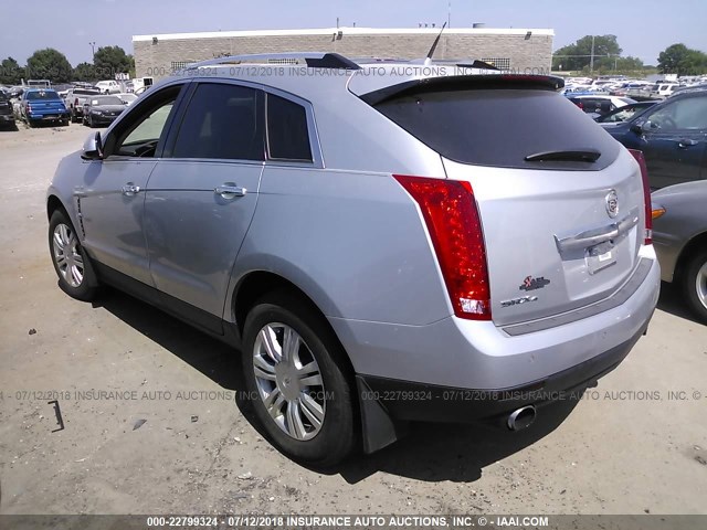 3GYFNDEY4BS526641 - 2011 CADILLAC SRX LUXURY COLLECTION SILVER photo 3