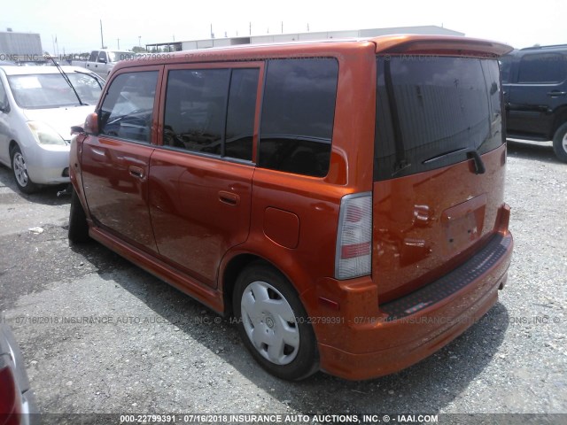 JTLKT324540163318 - 2004 TOYOTA SCION XB Orange Foto 3