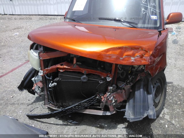JTLKT324540163318 - 2004 TOYOTA SCION XB Orange Foto 6