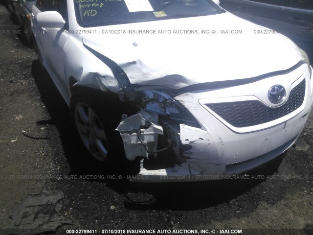 4T1BE46K77U607960 - 2007 TOYOTA CAMRY NEW GENERAT CE/LE/XLE/SE WHITE photo 6