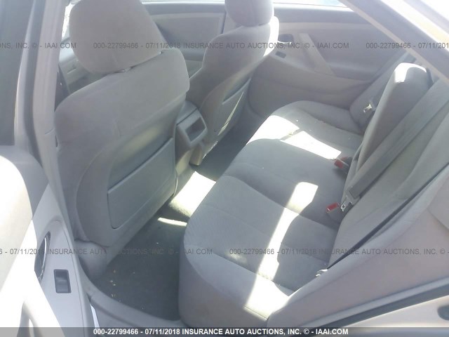 4T1BE46K97U148513 - 2007 TOYOTA CAMRY NEW GENERAT CE/LE/XLE/SE SILVER photo 8