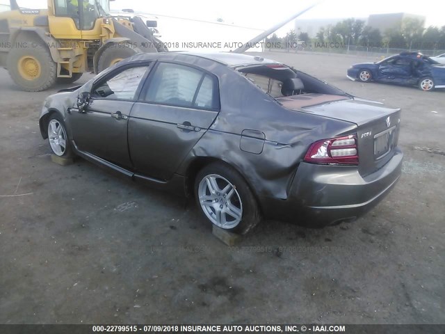 19UUA66268A035854 - 2008 ACURA TL GRAY photo 3