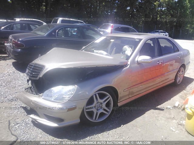WDBNG70J66A481330 - 2006 MERCEDES-BENZ S 430 GOLD photo 2