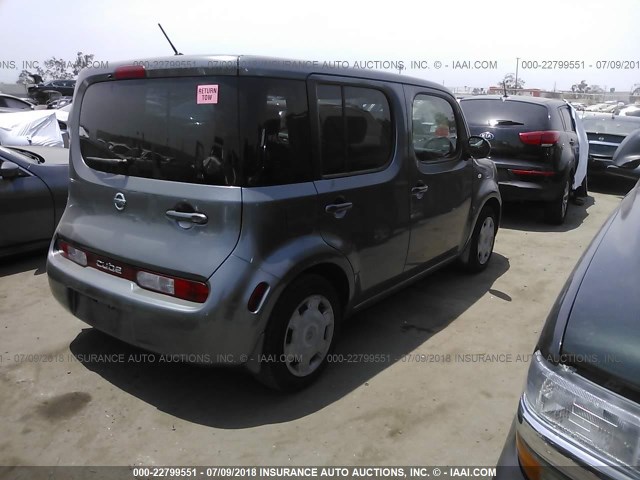 JN8AZ2KR9CT254640 - 2012 NISSAN CUBE S/SL/KROM GRAY photo 4