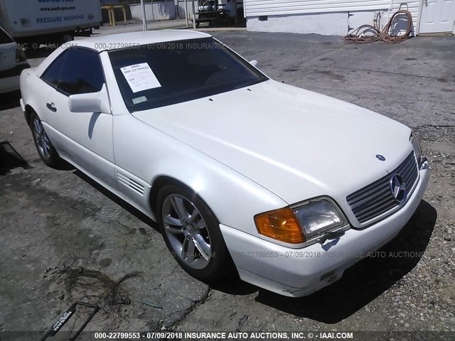 WDBFA67E3RF091432 - 1994 MERCEDES-BENZ SL 500 WHITE photo 1