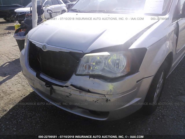 2A4RR5D14AR232082 - 2010 CHRYSLER TOWN & COUNTRY TOURING SILVER photo 6
