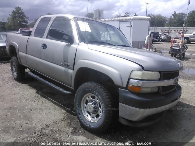 1GCHK29G01E265479 - 2001 CHEVROLET SILVERADO K2500 HEAVY DUTY TAN photo 1