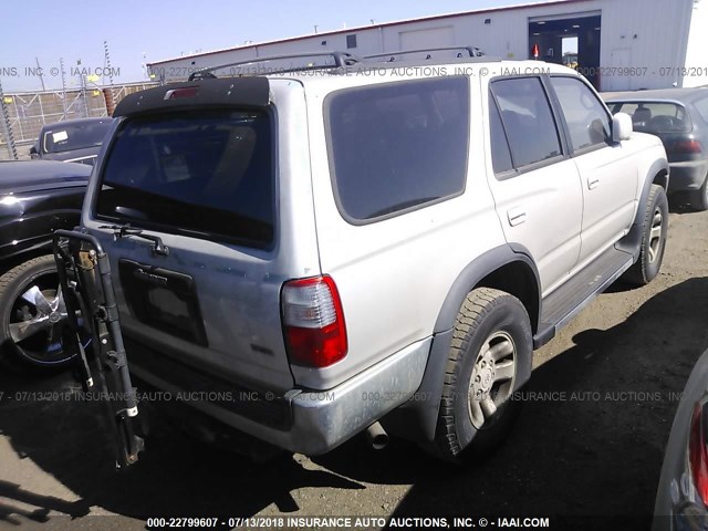 JT3HN86RXV0112292 - 1997 TOYOTA 4RUNNER SR5 SILVER photo 4