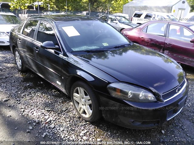 2G1WD58C469224583 - 2006 CHEVROLET IMPALA SUPER SPORT BLACK photo 1