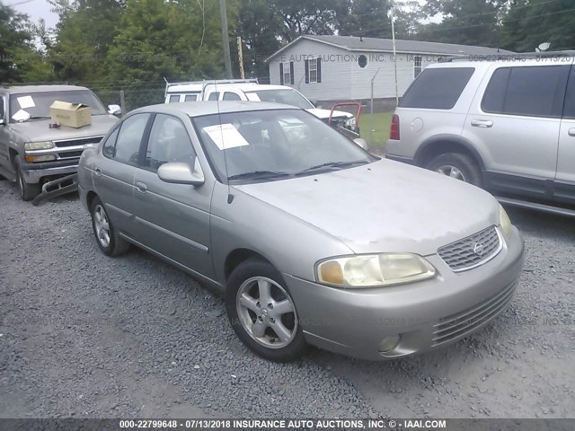 3N1CB51D42L686039 - 2002 NISSAN SENTRA XE/GXE GRAY photo 1