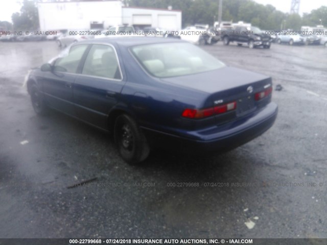 JT2BG22KXX0274615 - 1999 TOYOTA CAMRY LE/XLE 蓝色 照片 3