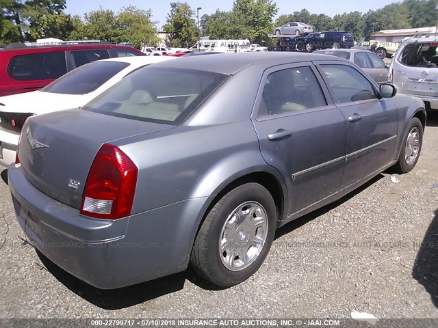 2C3KA53G06H176082 - 2006 CHRYSLER 300 TOURING GRAY photo 4