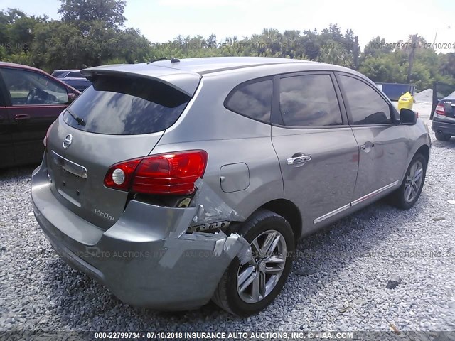 JN8AS5MTXBW157328 - 2011 NISSAN ROGUE S/SV/KROM GOLD photo 4