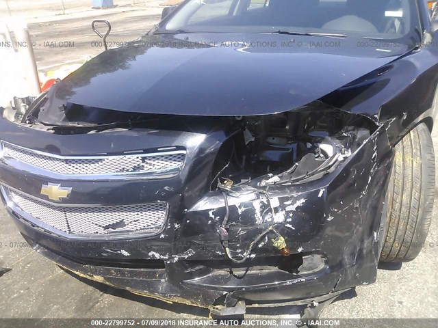 1G1ZC5E08CF246373 - 2012 CHEVROLET MALIBU 1LT 黑色 照片 6