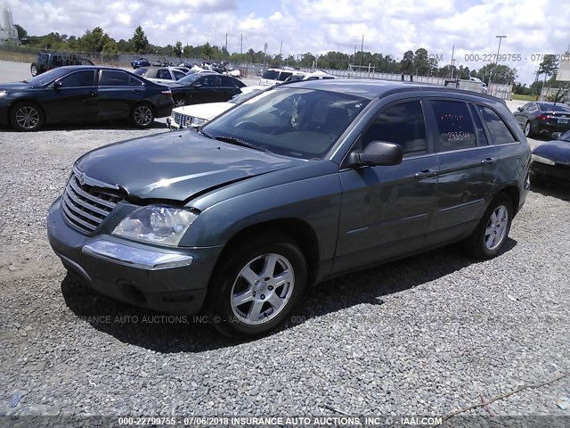 2A4GM68426R902364 - 2006 CHRYSLER PACIFICA TOURING GRAY photo 2