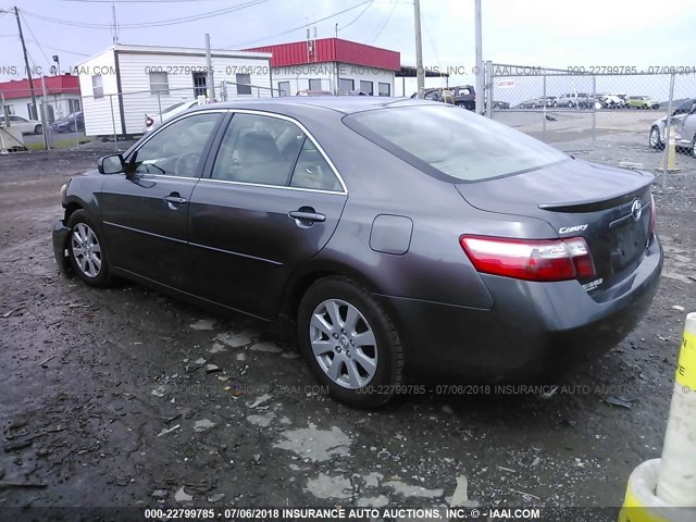 JTNBK46K473018525 - 2007 TOYOTA CAMRY NEW GENERAT LE/XLE/SE GRAY photo 3