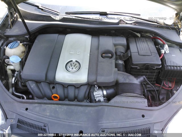 3VWEG71K77M116228 - 2007 VOLKSWAGEN JETTA WOLFSBURG 灰色 照片 10