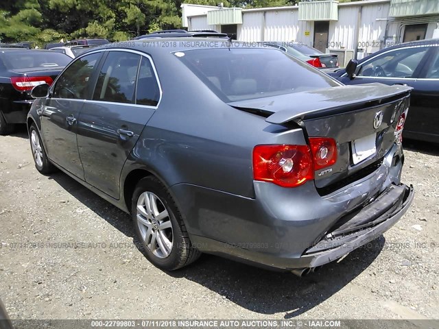 3VWEG71K77M116228 - 2007 VOLKSWAGEN JETTA WOLFSBURG 灰色 照片 3