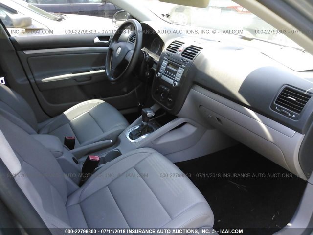 3VWEG71K77M116228 - 2007 VOLKSWAGEN JETTA WOLFSBURG 灰色 照片 5