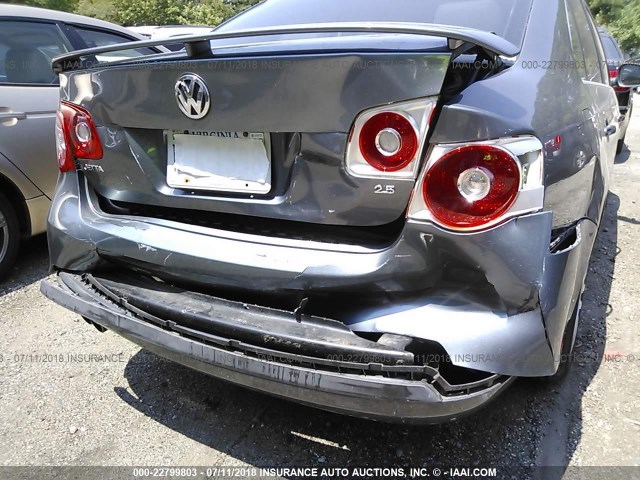 3VWEG71K77M116228 - 2007 VOLKSWAGEN JETTA WOLFSBURG 灰色 照片 6