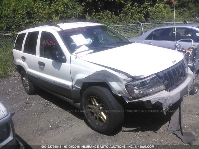 1J4GW48S34C411174 - 2004 JEEP GRAND CHEROKEE LAREDO/COLUMBIA/FREEDOM 白色 照片 1